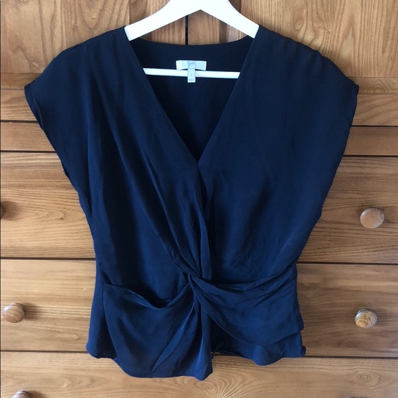 Joie Silk Bosko Twist Shirt - Picture 2 of 7